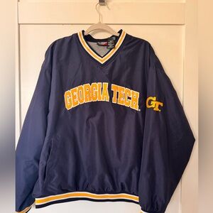 Georgia Tech Navy Pullover Jacket